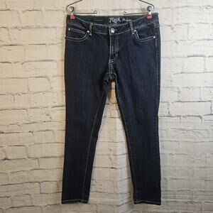 ROCK 47 WRANGLER Ultra Low Rise Jeans Women's Skinny 11x31